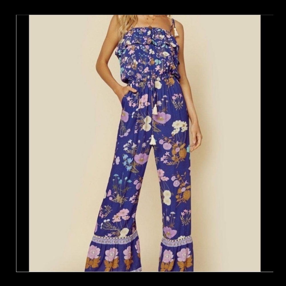 Spell and the Gypsy Collective Wild Bloom jumpsuit Smsrp 400 - Picture 5 of 6